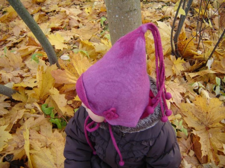 Elfų fėja - mergaitiška kepuraitė