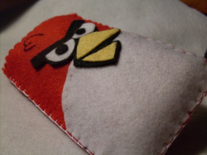 Angry bird įdėkliukas