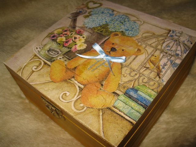 dėžutė Teddy bear