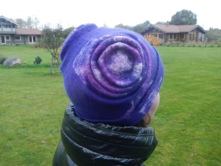 Kepurė "Violetinis meškutis "