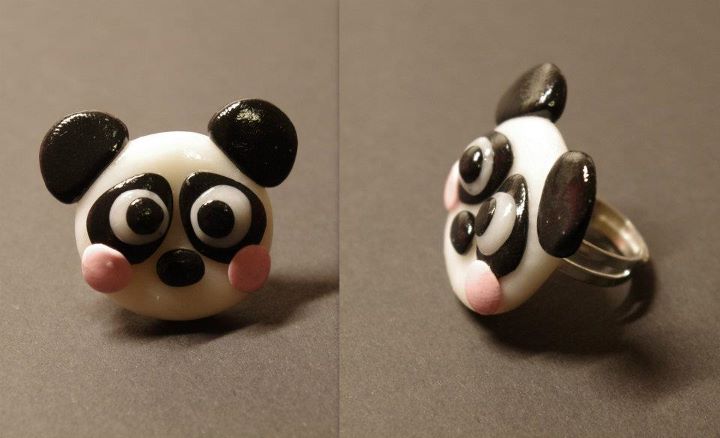 Panda žiedas