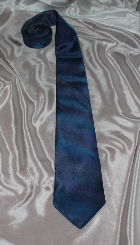 Šilko kaklaraištis - Melynasis