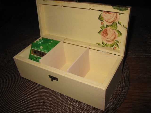 arbatos dėžutė