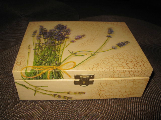 Dėžutė arbatai LEVANDOS