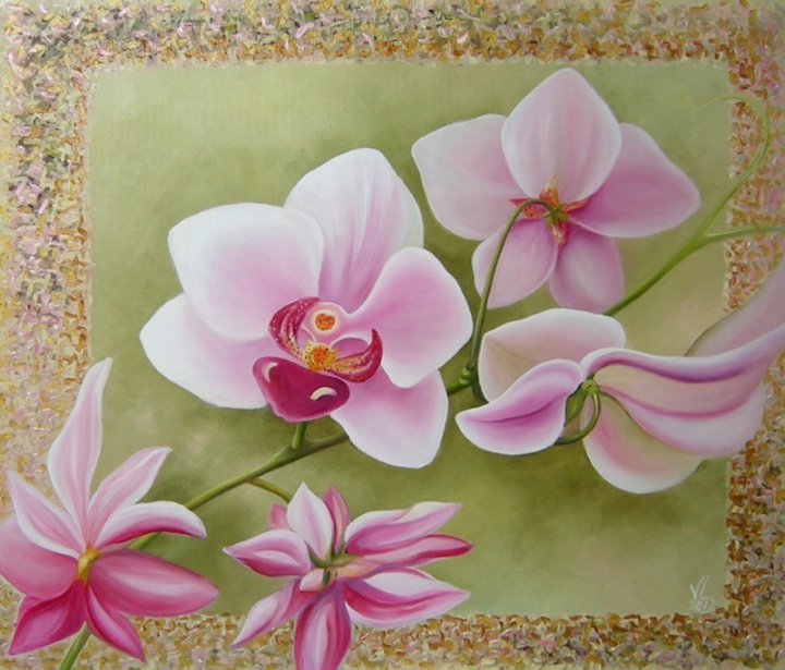 Orchidėjos 70x60
