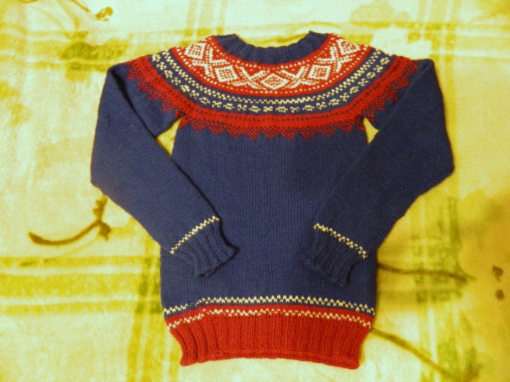Megztinis norvegiškais motyvais