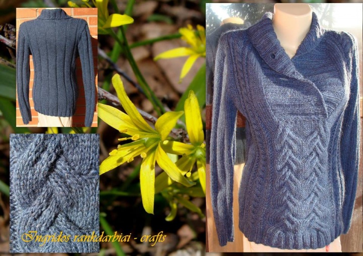 Šiltas megztinis iš vilnos :)