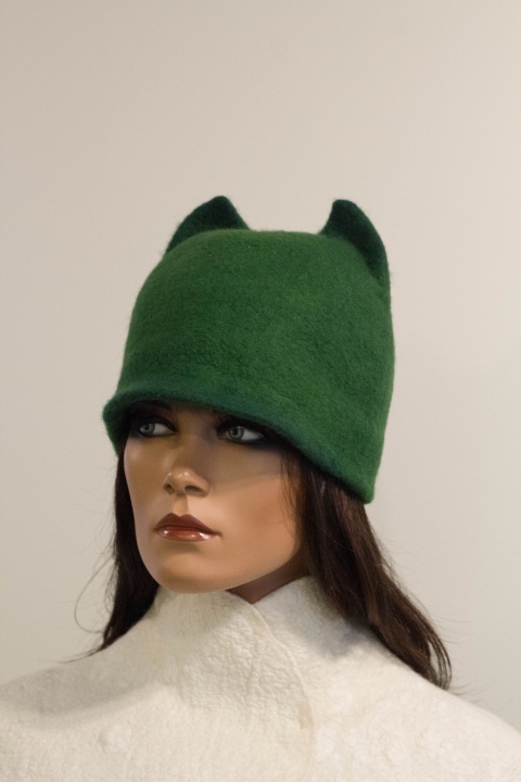Vilnos katės kepuraitė "Hibridinė"