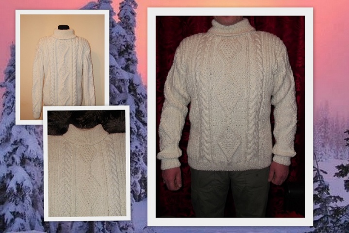 Vyriškas megztinis ,,Baltukas"