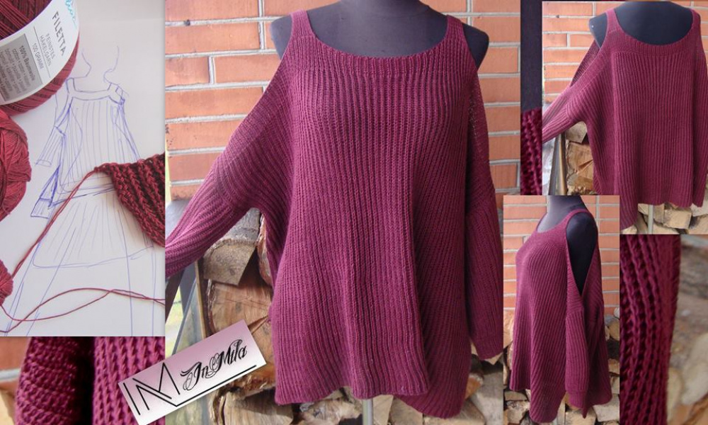 Medvilninis megztinis :)