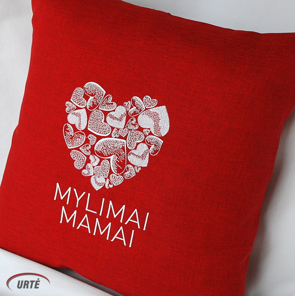 Mylimai Mamai - dekoratyvinė pagalvėlė