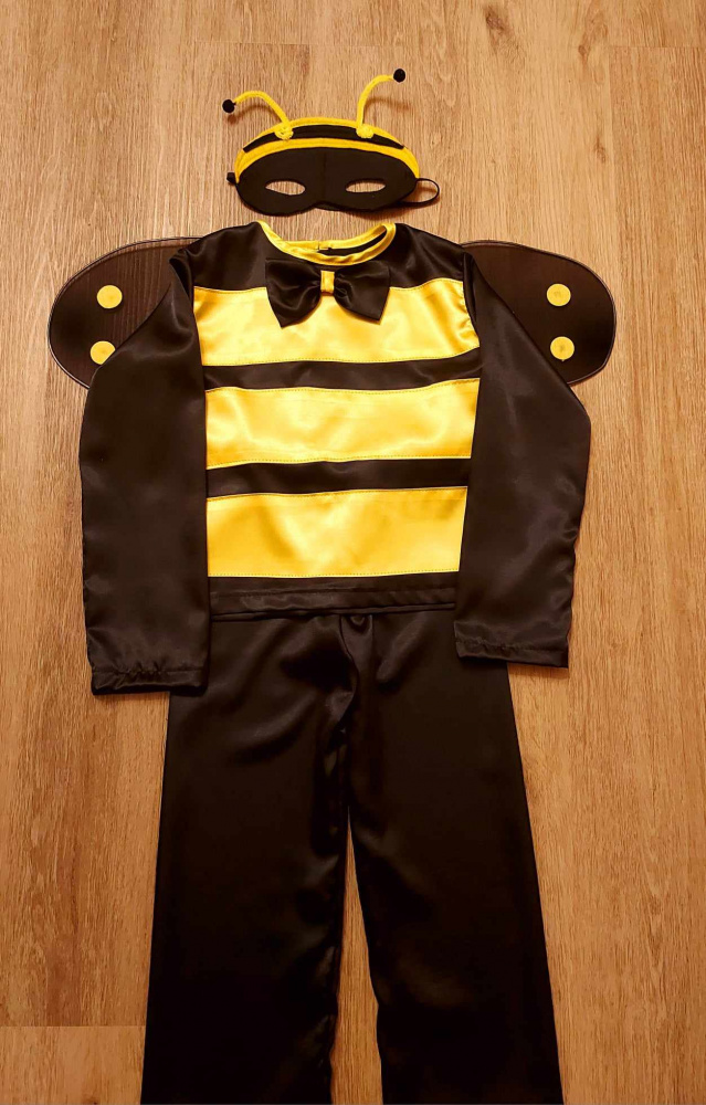 Bitės, bitinuko karnavalinis kostiumas vaiksms