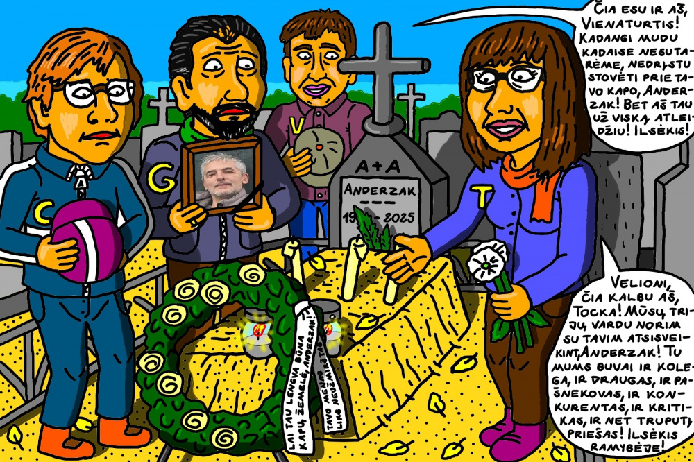 IN MEMORIAM - dailininkui Anderzak atminti
