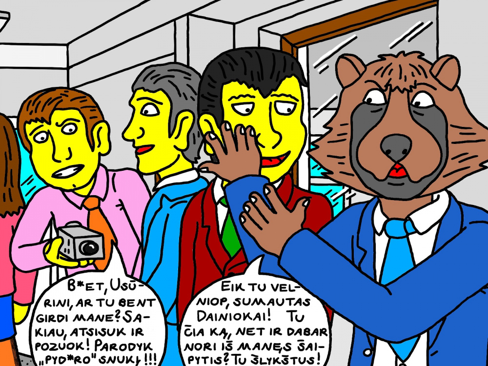 Ingridos nekenčiamas mokinys Usūrinis net ir per Išleistuves jaučia pašaipas iš kito pikto mokinio