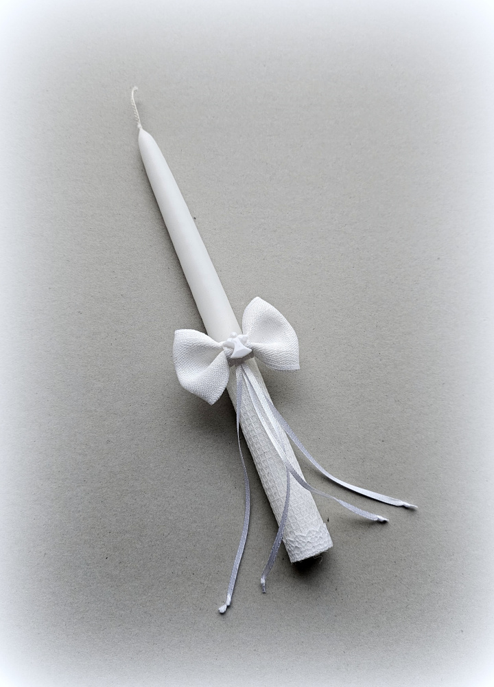 Krikštynoms: krikšto žvakė