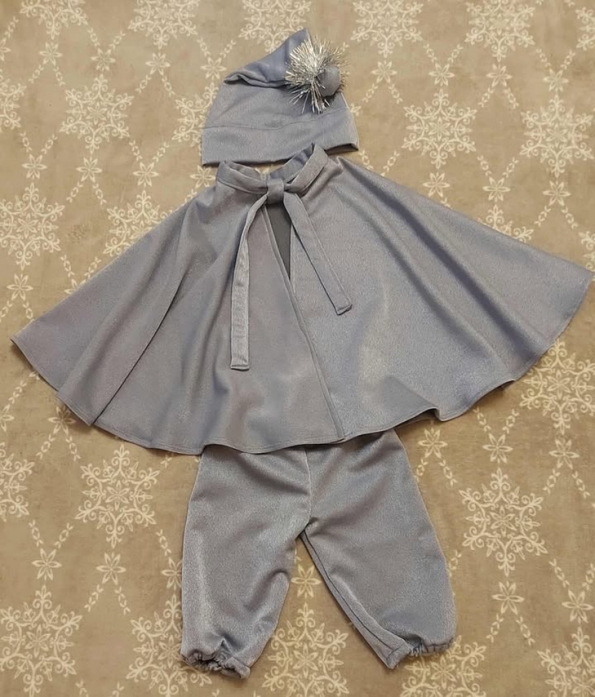 Ledinuko, šaltuko, nykštuko, elfo karnavalinis kostiumas