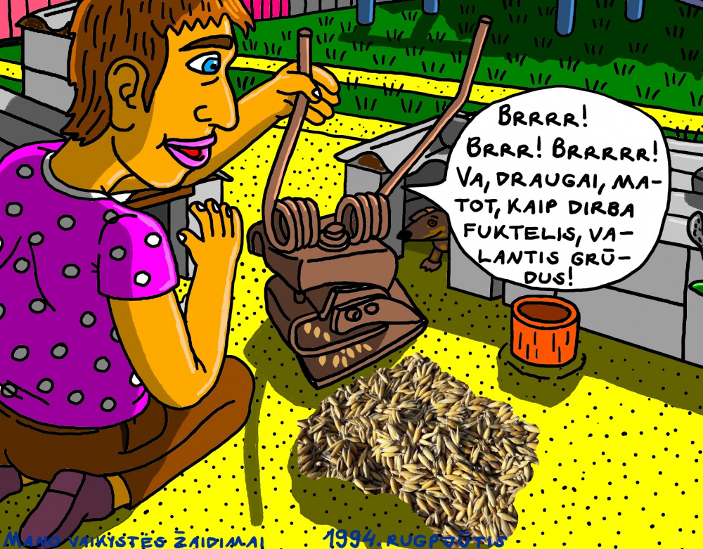 Mano vaikystės žaidimų kiemelis, antrasis jo statymas 2