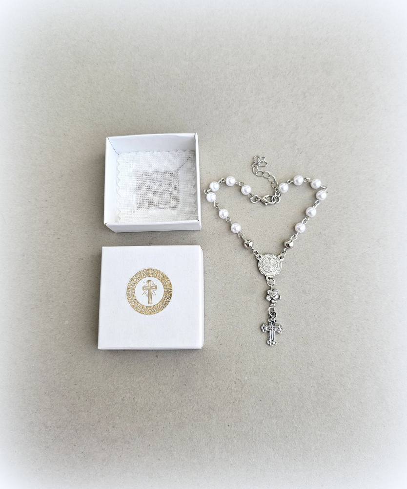 Rožančiai pirmąjai komunijai, krikštynoms, pirmasis rožančius