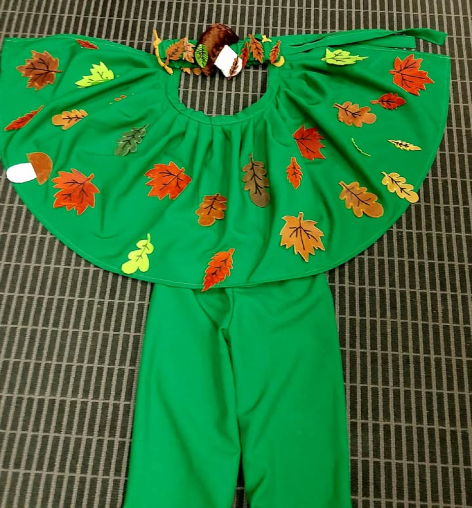Rudenėlio karnavalinis kostiumas vaikams