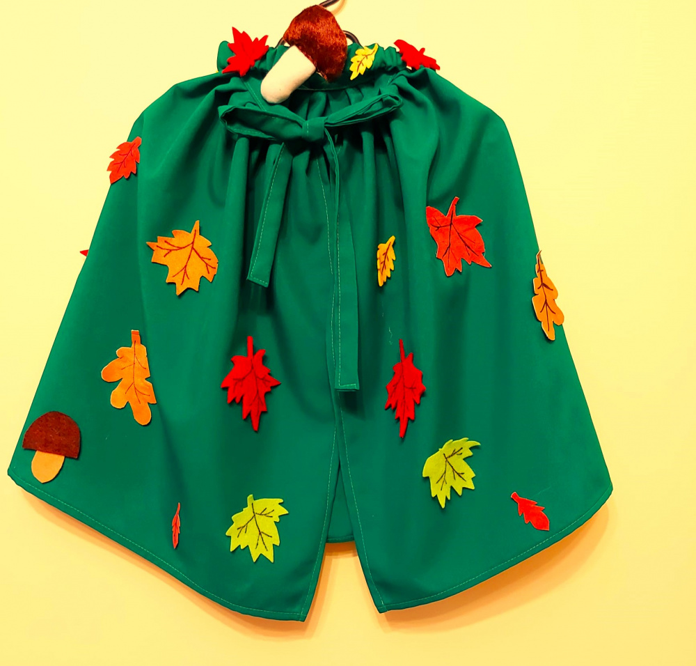 Rudenėlio, rudens vaikiškas karnavalinis kostiumas