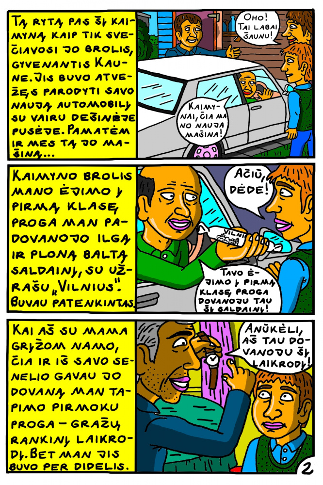 Rugsėjo pirmosios prisiminimai mano pirmoje klasėje, Bakšėnų mokykloje 2