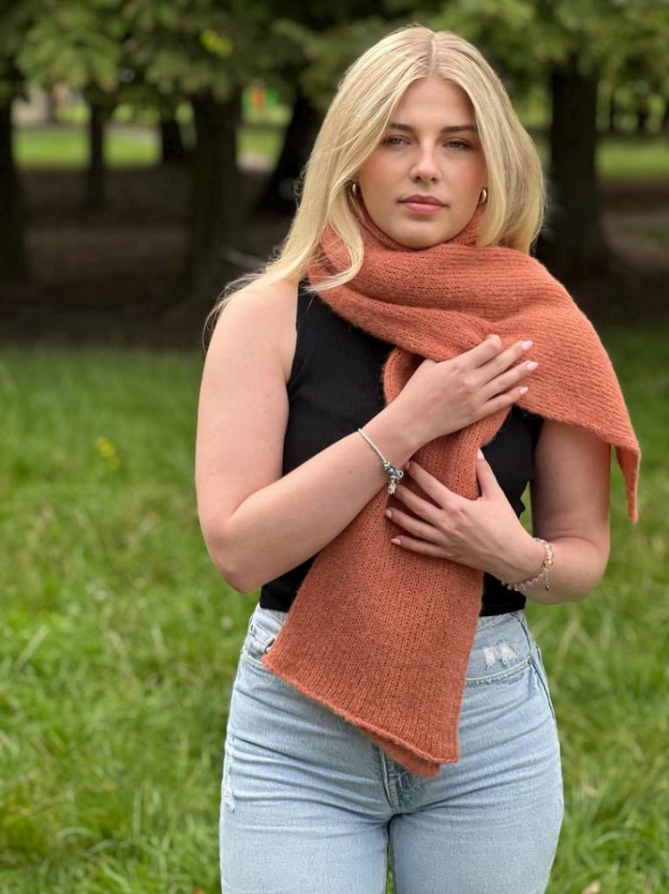 Šalikas Alpaca-Silk