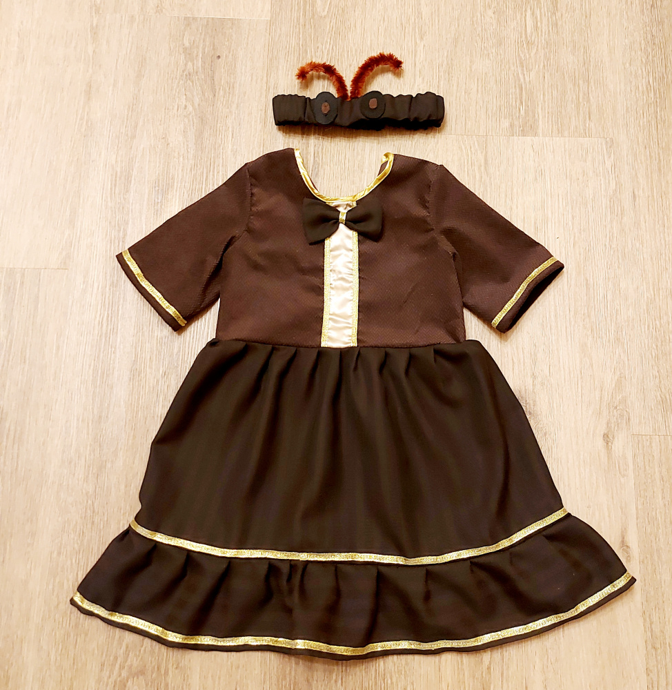 Skruzdėlytės,  vabaliuko kostiumas