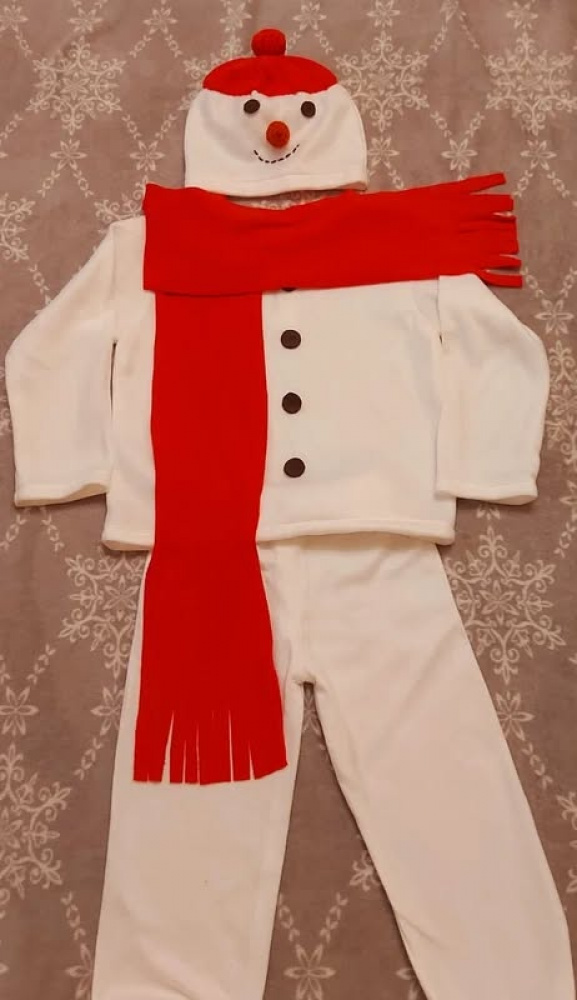 Sniego senio, besmegenio kostiumas *