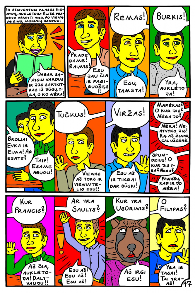 Vaikino Usūrinio Kumščio pirma mokslo diena Kupiškio "Profkėje" 17