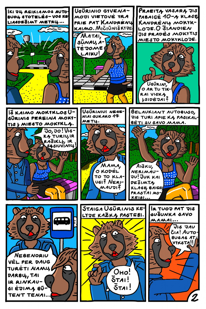 Vaikino Usūrinio Kumščio pirma mokslo diena Kupiškio "Profkėje" 2