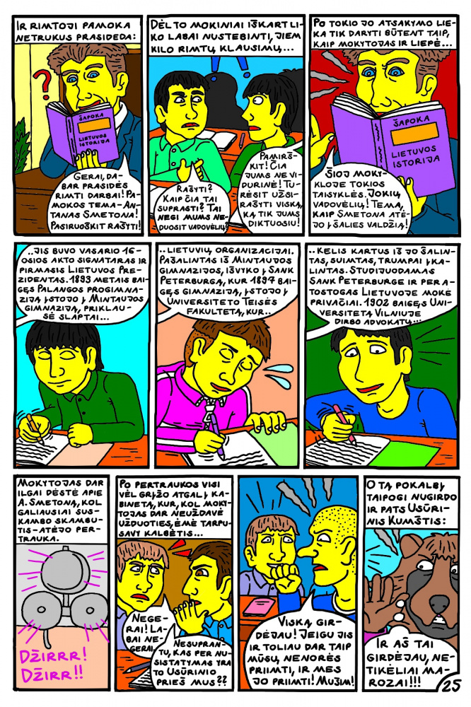 Vaikino Usūrinio Kumščio pirma mokslo diena Kupiškio "Profkėje" 25