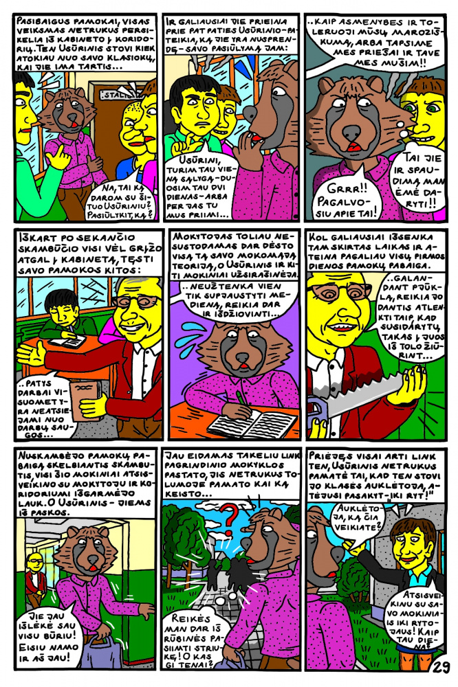 Vaikino Usūrinio Kumščio pirma mokslo diena Kupiškio "Profkėje" 29