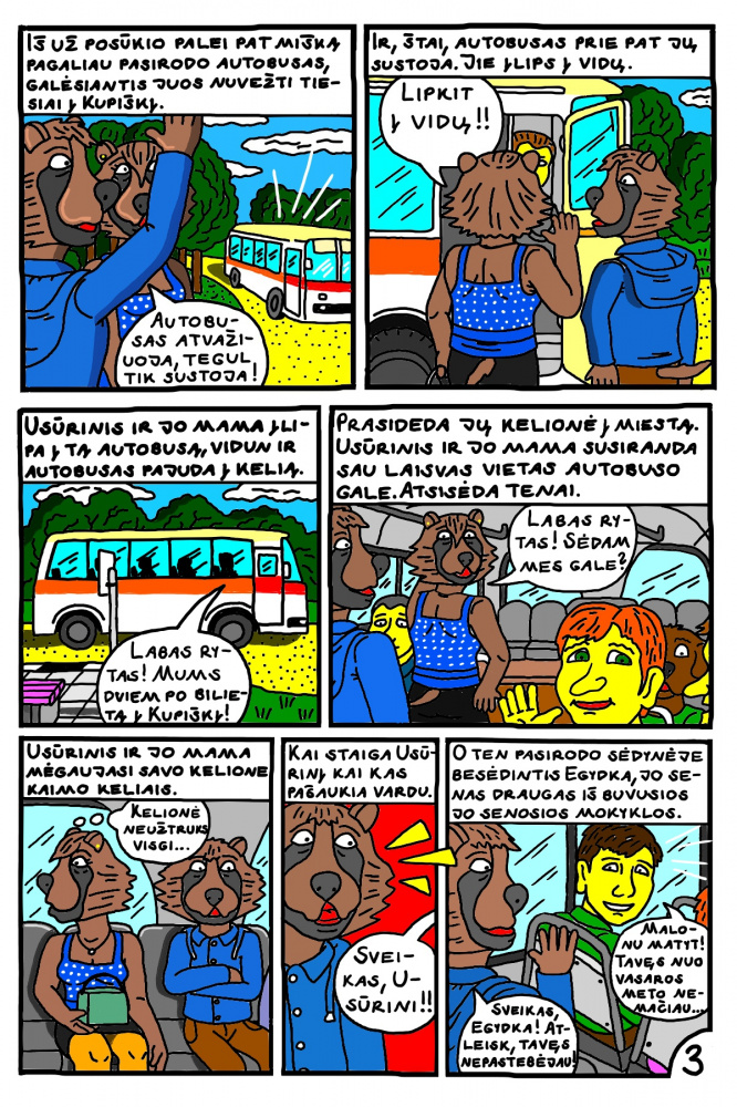 Vaikino Usūrinio Kumščio pirma mokslo diena Kupiškio "Profkėje" 3