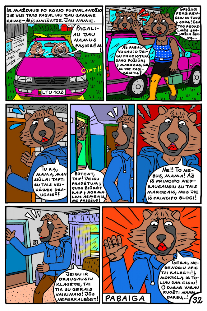 Vaikino Usūrinio Kumščio pirma mokslo diena Kupiškio "Profkėje" 32