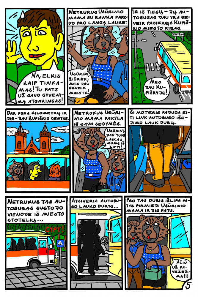 Vaikino Usūrinio Kumščio pirma mokslo diena Kupiškio "Profkėje" 5