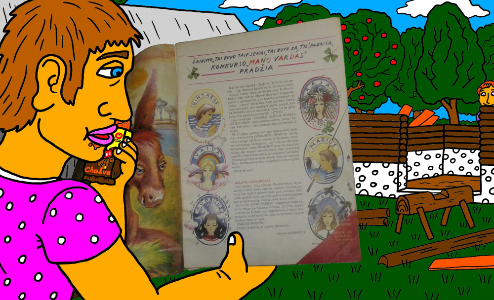 Vaikystės memuarai, susiję su žurnalu "Genys" 38