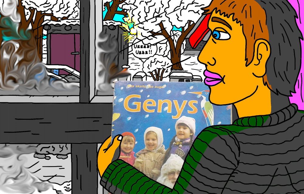 Vaikystės memuarai, susiję su žurnalu "Genys" 42