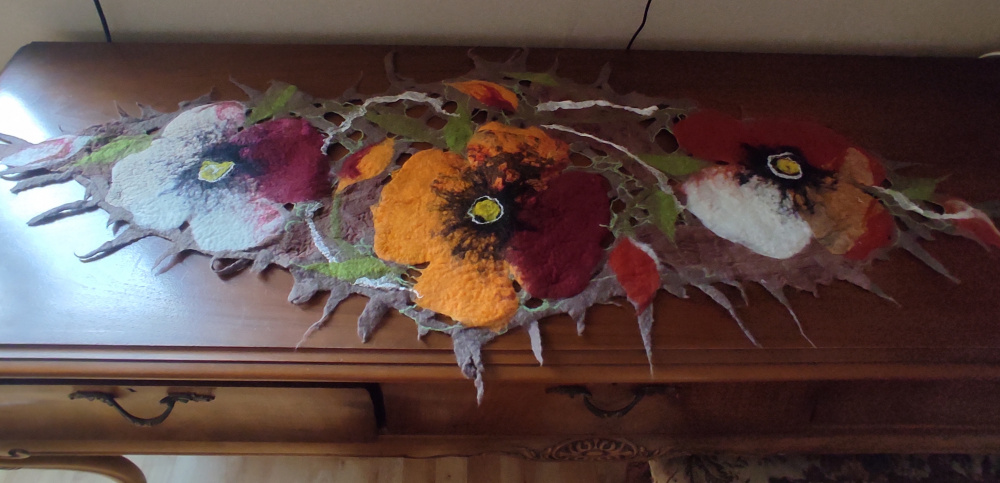 Veltas takelis " Rudeniškos našlaitės"