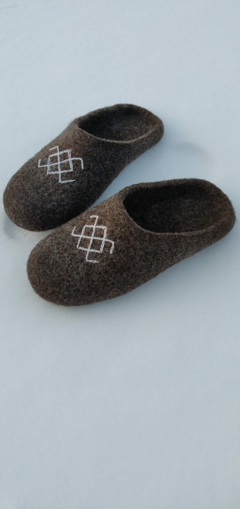 vyriškos vilnos  šlepetės