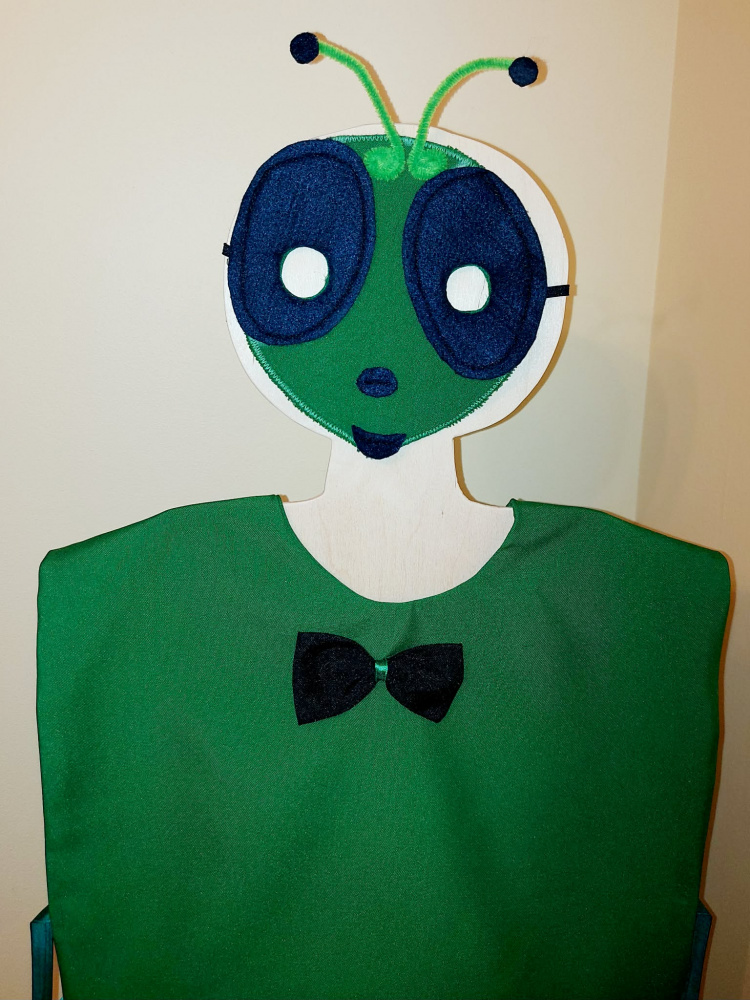 Žiogo, žiogelio, vabalo,  vabaliuko kostiumas vaikams