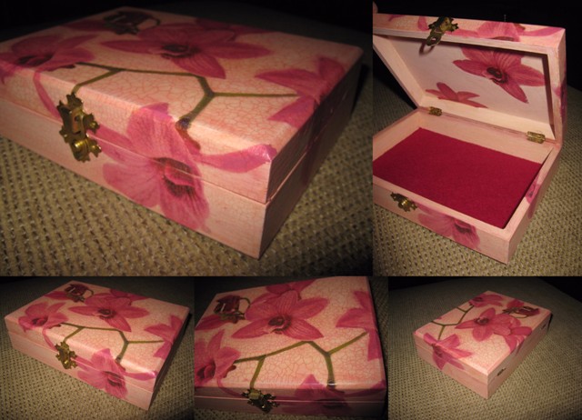 Dėžutė Orchidėjos