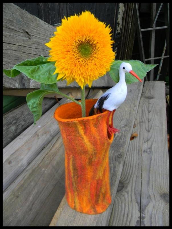 Life inside a tree bark...vase