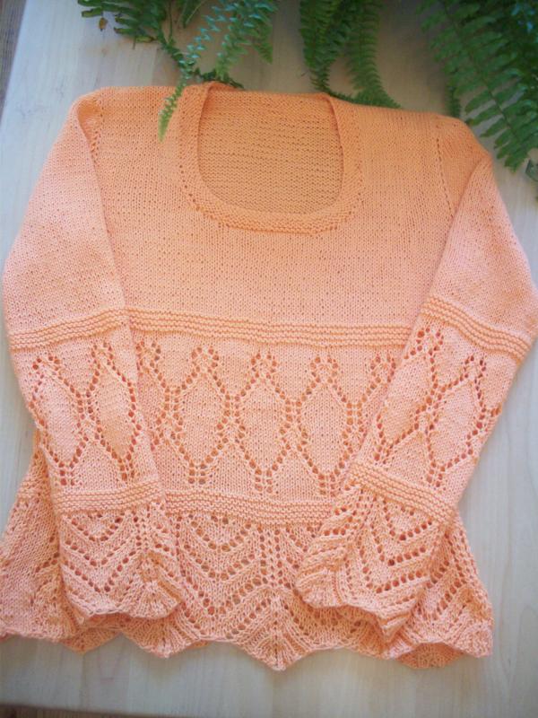 megztinis "Oranžinė svajonė "