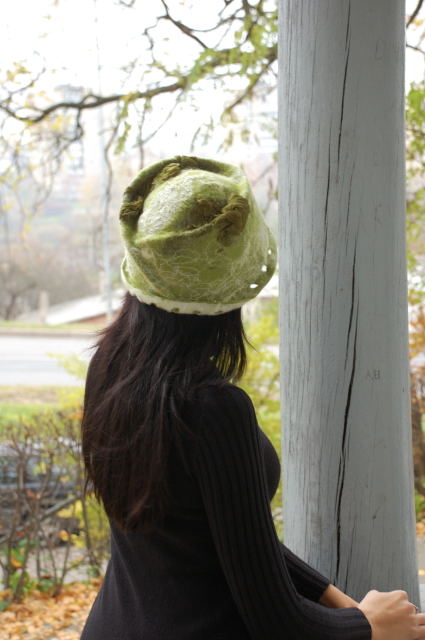 Miško fėjos samaninė skrybėlaitė :)